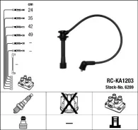 ��������! KIA Rio/Shuma 1.5 16V 00-05 RC-KA 1203 �-�� NGK 6209 6209 ����