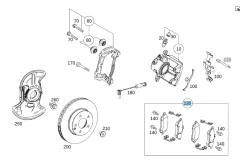 �������� ��������� ������� �������� W204 A0004200305 A0004200305 ����
