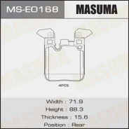 ������� �������� Masuma MS-E0168 / BMW 3-Series AN-7073K, P06087 rear Masuma, ������ MSE0168 ����