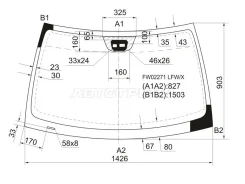 ������ ������� Mercedes C-class 2000-2006 FW02271LFWX W203 FW02271LFWX ����