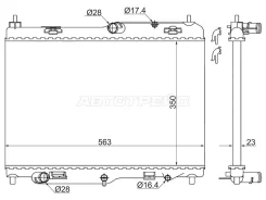 �������� ���������� Ford Fiesta 2009- FD000809 FD000809 ����