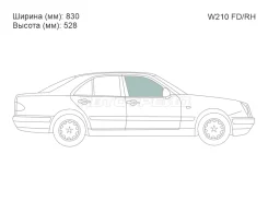 ������ �������� Mercedes E-class 1996- W210FDRH W210, �������� ������ W210FDRH ����