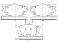 ������� ��������� Mazda Mazda6 2002- STG2YD3328Z, �������� STG2YD3328Z ����