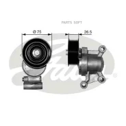 ����� ����� ���������� Mazda 3/5 03- 1.8-2.0 Gates T38357 Gates T38357 T38357 ����