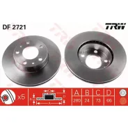 ���� ��������� Citroen Jumper/FIAT Ducato/Peugeot Boxer 94- �������� D 280��. TRW DF2721 TRW DF2721 DF2721 ����