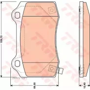 ������� ��������� JEEP Grand Cherokee II 4.7 00-/III 3.0-6.1 05- R17 ������ TRW GDB4171 TRW GDB4171 GDB4171 ����