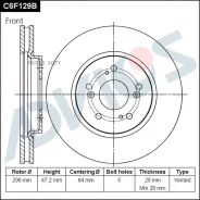 ���� ��������� Honda CR-V 06- �����. Advics C6F129B C6F129B ����