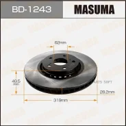 ���� ��������� Lexus RX330/RX350 �����. (���. 2 ��. ) Masuma BD1243 BD1243 ����