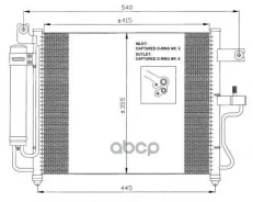 �������� ������������ � ���������� Hyundai Accent 99- NRF ���. 35428 35428 ����