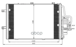 �������� ������������ � ���������� OPEL Combo 04- NRF ���. 35530 35530 ����