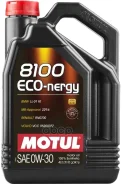 ���� 8100 Eco-nergy 0W30 4 �. (4) B - ����� ��������, �� Motul 113554 113554 ����