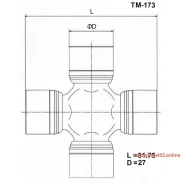 ���������� ���������� ���� TOYO TOYO TM173 ����
