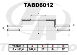 ���� ��������� 40206-21T01 / 40206-21T00 / 40206-02N00 / 40206-5T500 GR-02735 / TABD6012 Atlas F23 2WD Trustauto ����