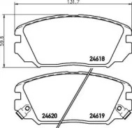 ������� ��������� �������� ����� Hyundai Grandeur TG Nisshinbo NP6093 NP6093 ����