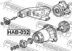 ����� ������������� 50711-S2H-000 Honda HR-V GH2 1999-2003 [EU] HAB032 ����