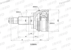 ���� ������� 31/36 ABS 44 | ����� | 319064A ����