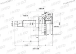 ���� ������� 26/24 ABS 48 | ����� ����/��� | 329126A ����