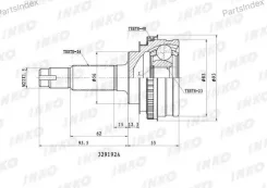 ���� ������� 26/23 ABS 48 | ����� ����/��� | 329192A ����