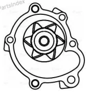 ����� ������� ��� �/� Toyota Hilux (83-) 1.8i/2.0i/2.2i/Great Wall Safe (01-) 2.2i (LWP 1921) LWP1921 ����