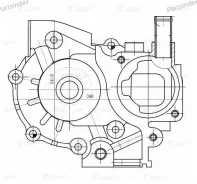 ����� ������� ��� �/� Subaru Impreza (00-)/Legacy (98-) 1.5i/2.0i/2.5i (LWP 2228) LWP2228 ����