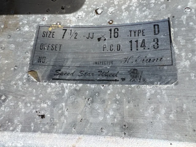 SSR. 8.0/7.5x16", 5x114.3, ET22/35, �� 73,3���. ����