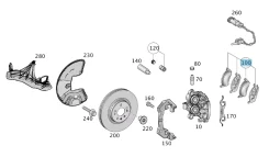 �������� �������� ��������� ������� ML166, GL166, GLE292coupe A0074207920 A0074207920 ����