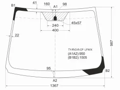 ������ ������� Toyota WISH 2009-2017 TYRV2Rcplfwx, �������� TYRV2RCPLFWX ����