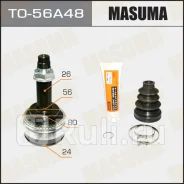 ���� Toyota Camry (V30, V40) 01-06, Highlander 07-14 �������� 24 x 56 x 26 (+ABS) Masuma, ���� toyota camry (v30, v40) 01-06, highlander 07-14 �� TO56...