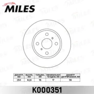 ���� ��������� �������� D254��. ������������� Toyota Passeo (EL44 54) 96/10-99/07 (TRW DF4058) K000351 ���� �� 2 ����� ����� ����� K000351 ����