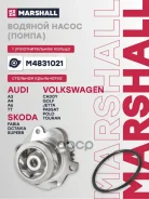 ����� ������� Skoda Octavia A4 96- VW Golf IV V 97- Audi A3 8L 96- A4 B6 00- M4831021 Marshall ���. M4831021 M4831021 ����