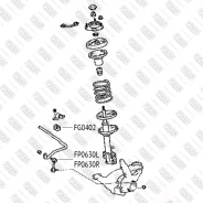 ���� ������������� �������� ������ Toyota Avensis/Carina E/Celica 92- Fixar FP0630R FP0630R ����
