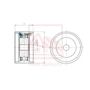 ����� �������� Hyundai Tucson 2004-2010 ASVA HYBP022 HYBP022 ����