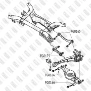 ����������� ������ Mitsubishi Lancer 00- Fixar FG0165 FG0165 ����