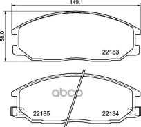 ������� ��������� �������� | ����� | Ssangyong Actyon Sports II, Rexton W Nisshinbo ���. NP6109 NP6109 ����