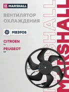 ���������� ���. Citroen C4 I-II 04- Berlingo II 08- Peugeot 307 00- MB3905 Marshall ���. MB3905 �� MB3905 ����