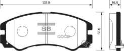 ������� ��������� ��������, �������� Sangsin Brake SP1267 SP1267 ����