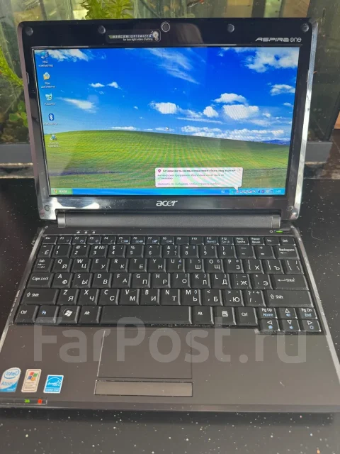 Acer Aspire One 531h. 10.1", 1,7����, ��� 2048 ��, ���� 119���, WiFi: 1, Bluetooth: 1, ����������� �� 2��. ����