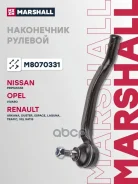 ���������� ������� ���� Renault Duster 17- Marshall ���. M8070331 M8070331 ����