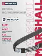 ������ ������������ 5PK890 Marshall Hyundai i30 I 07-; Ford Kuga I 08-; Ford Mondeo I, II 93-; Kia Marshall ���. M6310309 M6310309 ����