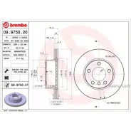 ���� ��������� UV Coated | ����� | Brembo 09975021 09975021 ����