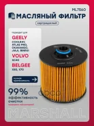 ������ �������� (���) Belgee X50 I, Belgee X70 I, Geely Atlas PRO I, Geely Binrui I, Geely Coolray I Marshall ���. ML7560 ML7560 ����
