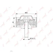 ����� �������� ���������� ����� AUDI Q7 3.6FSI 06- / VW Touareg I-II 3.2/3.6 03- / ALT Lynxauto PB7184 PB7184 ����