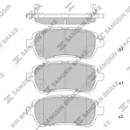 ������� ��������� FORD Fiesta 08-/Mazda 2 07- �������� SP2113 SP2113 ����
