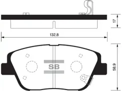������� ��������� KIA Optima 11- ���. SP1398 SP1398 ����