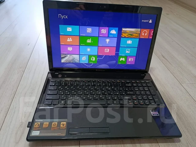 Lenovo G585. 15.6", 1,4����, ��� 2048 ��, ���� 250���, WiFi: 1, Bluetooth: 1 ����