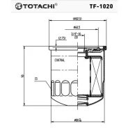 ������ ��������� Totachi, FC-208, ���. TF-1020 TF1020 ����