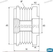 ���� �������� ���������� APB8282PN ����