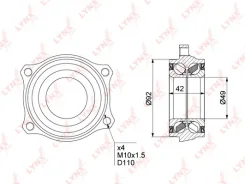 ��������� ������� wb1474 Lynxauto WB1474 ����