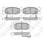 ������� ��������� (�������) Hyundai i10 07-10 / Kia Picanto 03-07 SAT ST-58101-07A10, �������� ST5810107A10 ����