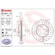 ���� ��������� �������� ��������������� (�������� 2��) Brembo 0984111X Brembo 0984111X 0984111X ����